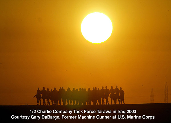 1/2 Charlie Company Task Force Tarawa in Iraq