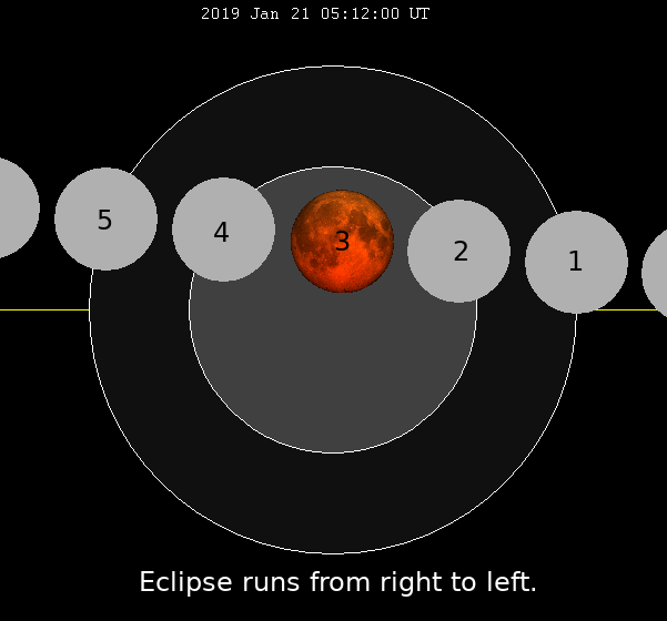 Lunar Eclipse Chart